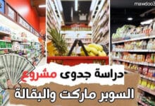 دراسة جدوى سوبر ماركت