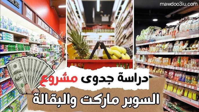 دراسة جدوى سوبر ماركت